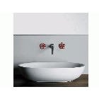 Boffi Pipe RGFP02E + RGGN02I miscelatore lavabo a muro | Edilceramdesign