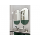 Ceramica Cielo Eos SPEOBL specchio ovale a muro | Edilceramdesign