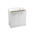 OUTLET Colavene Domestica DL8045B mobile lavapanni con ante spigolate | Edilceram Design