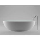 Boffi Fisher Island QAFISX02 vasca da bagno freestanding in Cristalplant | Edilceramdesign
