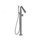 Gessi Cono 46189+45028 miscelatore a pavimento per vasca da bagno con doccetta | Edilceramdesign