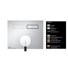 Gessi Hi-Fi Mixer 63055+63061 miscelatore monocomando a muro per doccia | Edilceramdesign