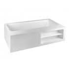 Gessi Rettangolo 37596 vasca da bagno freestanding con vani | Edilceramdesign