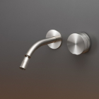 Miscelatore lavabo a parete con bocca di erogazione orientabile Cea Design Giotto Plus GIO73 | Edilceram Design