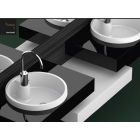 Lavabi a incasso Glass Design Da Vinci In Out lavabo a semi incasso Naxos FL NAXOSFLPO01 | Edilceramdesign