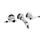 Rubinetto lavabo Graff Bali rubinetto monocomando lavabo a muro a 3 fori E-2130 | Edilceram Design