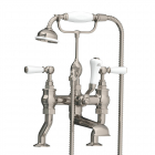 Lefroy Brooks Miscelatore Vasca/Doccia con leve bianche WL 1100 | Edilceram Design