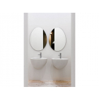 Ceramica Cielo LGLS56 lavabo sospeso 56 monoforo | Edilceramdesign