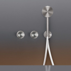 Gruppo miscelatore vasca/doccia termostatico a parete Cea Design Milo360 MIL115H | Edilceram Design