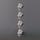 CEA Milo360 MIL63 miscelatore termostatico doccia con 3 rubinetti | Edilceram Design