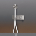 Gruppo miscelatore vasca/doccia con doccetta a parete Cea Design Milo360 MIL84Y | Edilceram Design