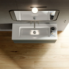 Lavabo da Appoggio / a Parete in Ceramica GSI Pura 8840111 | Edilceramdesign