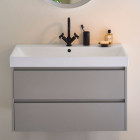 Lavabo a Parete / ad Incasso in Ceramica GSI Nubes 9623111 | Edilceram Design