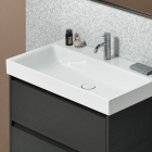 Lavabo a Parete / ad Incasso in Ceramica GSI Nubes 9622111 | Edilceram Design