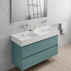 Lavabo da Appoggio / a Parete in Ceramica GSI Kube 9425111 | Edilceramdesign