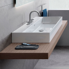 Lavabo da Appoggio / a Parete in Ceramica GSI Kube 9423111 | Edilceramdesign