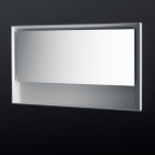 Boffi SP14 OQAL01 specchio retro illuminato + cornice a muro | Edilceram Design