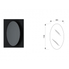 Boffi SOLSTICE OSBV02 specchio forma ellittica a muro | Edilceramdesign