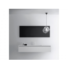 Falper ViaVeneto #DQV mobile 1 cassetto e piano lavabo integrato in ceramilux 100 cm | Edilceramdesign