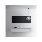 Falper ViaVeneto #DQV mobile 1 cassetto e piano lavabo integrato in ceramilux 100 cm | Edilceram Design