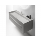 Falper 7.0 #V1A mobile 1 cassetto e lavabo a muro 60 cm | Edilceramdesign