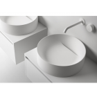 Falper ViaVeneto #YGC Mobile 1 cassetto con lavabo da appoggio in Ceramilux 100 cm | Edilceram Design