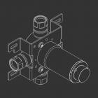 Parte da Incasso Cea Design PWF11 | Edilceram Design