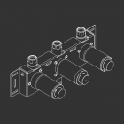 Parte da Incasso Cea Design PWF27 | Edilceram Design