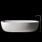 Boffi Iceland QAIISR01 vasca da bagno freestanding in Cristalplant | Edilceramdesign