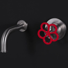 Boffi Pipe REFP06E + REGN02I miscelatore lavabo a muro | Edilceramdesign