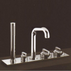 Boffi Liquid RGSL08 Miscelatore soprapiano per vasca con doccetta e bocca | Edilceramdesign