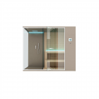 Sauna + Spazio Doccia Hafro Ethos SET50064 | Edilceramdesign