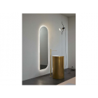 Antonio Lupi USB50108W specchio a muro con illuminazione led | Edilceramdesign