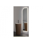 Antoni Lupi USB30108W specchio a muro con illuminazione led | Edilceramdesign
