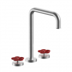 Gruppo Lavabo 3 Fori Fantini AW/PIPE T407W | Edilceram Design