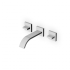 Batteria lavabo 3 fori Zucchetti Aguablu ZA5699 | Edilceram Design