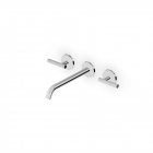 Batteria lavabo incasso a 3 fori Zucchetti Pan S ZPA5772 | Edilceram Design