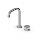 Miscelatore monocomando lavabo 2 fori Zucchetti Sablier ZSL419.X | Edilceram Design