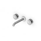 Batteria lavabo a 3 fori Zucchetti Sablier ZSL5782.X | Edilceram Design