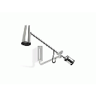Zucchetti Closer Z94250 soffione doccia a muro con braccio orientabile | Edilceramdesign