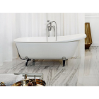Zucchetti Kos Agora 1AGBI vasca da bagno freestanding in Silkstone | Edilceramdesign