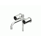 Zucchetti Savoir ZSA226 miscelatore esterno per vasca/doccia con deviatore e doccetta | Edilceramdesign