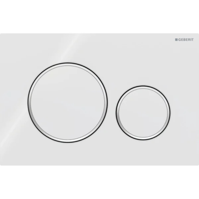 Placca di comando 2 tasti Geberit Sigma20 115.882.11.1 | Edilceram Design