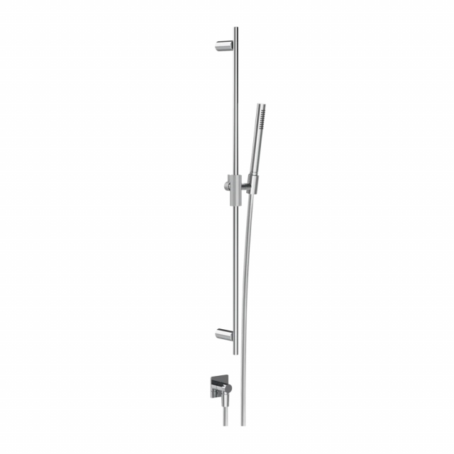 Asta saliscendi con presa acqua Gessi Inverso Diamantato 73641 | Edilceram Design