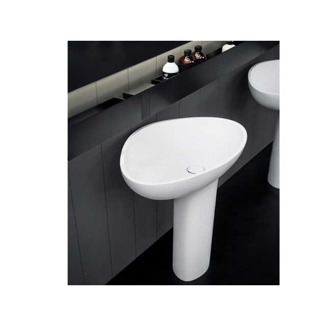 Agape Drop ACER1099MZ lavabo da terra in Cristalplant | Edilceramdesign
