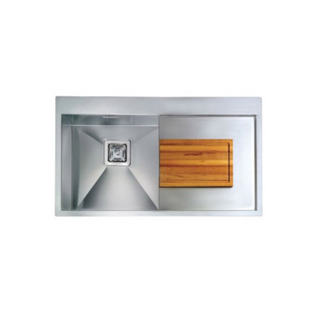 Lavello cucina CM Clark lavello 86x50cm in acciaio 012883 | Edilceramdesign