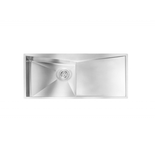 Lavello cucina CM Space lavello 116x50cm in acciaio 012869 | Edilceramdesign