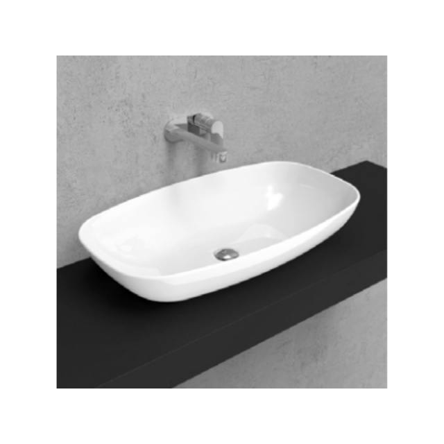 Flaminia NudaSlim75 ND75A Lavabo da appoggio | Edilceram Design