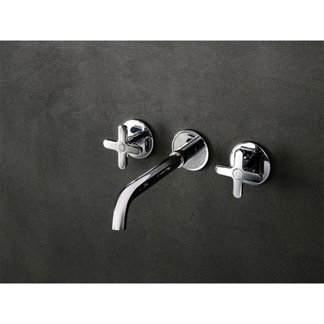 Fantini Icona Classic R010B miscelatore 3 fori a muro per lavabo | Edilceram Design