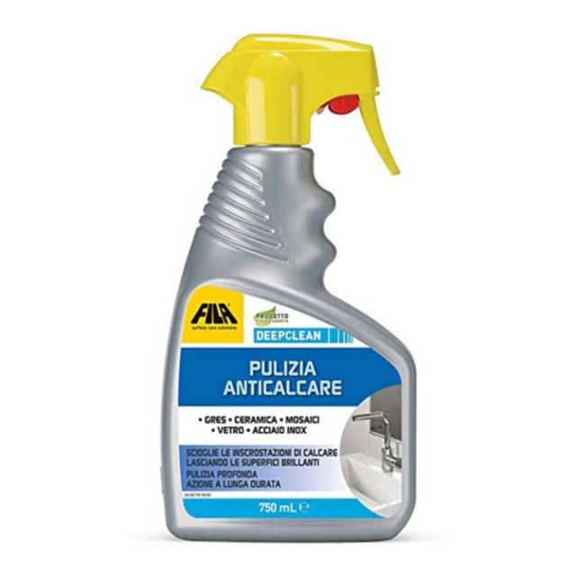 Detergente Spray Anticalcare Fila Deepclean 750ml 47127506ITA | Edilceramdesign